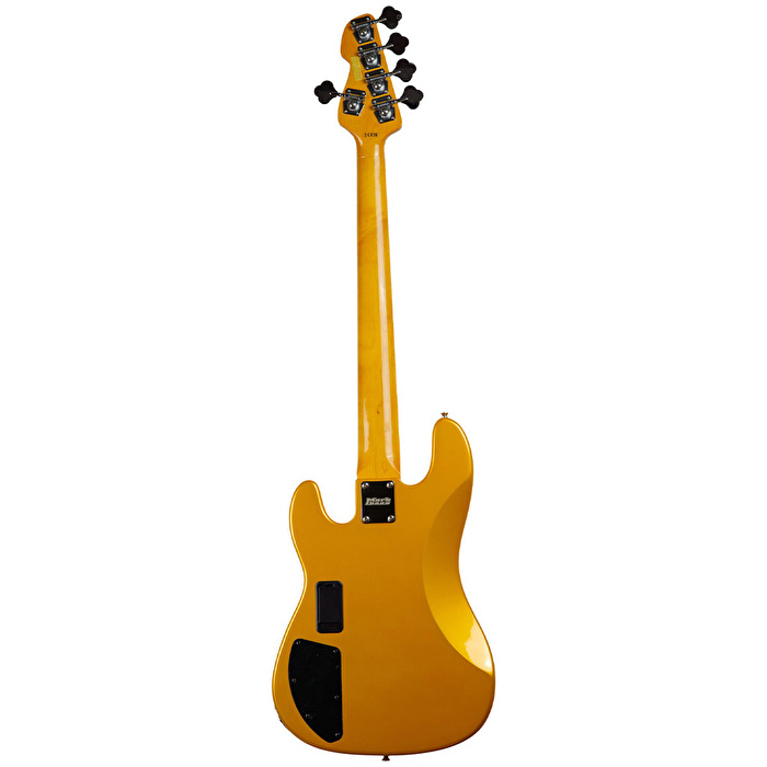Markbass MB GV 5 Gloxy Serisi Aktif Manyetik Metallic Yellow 5 Telli Bas Gitar